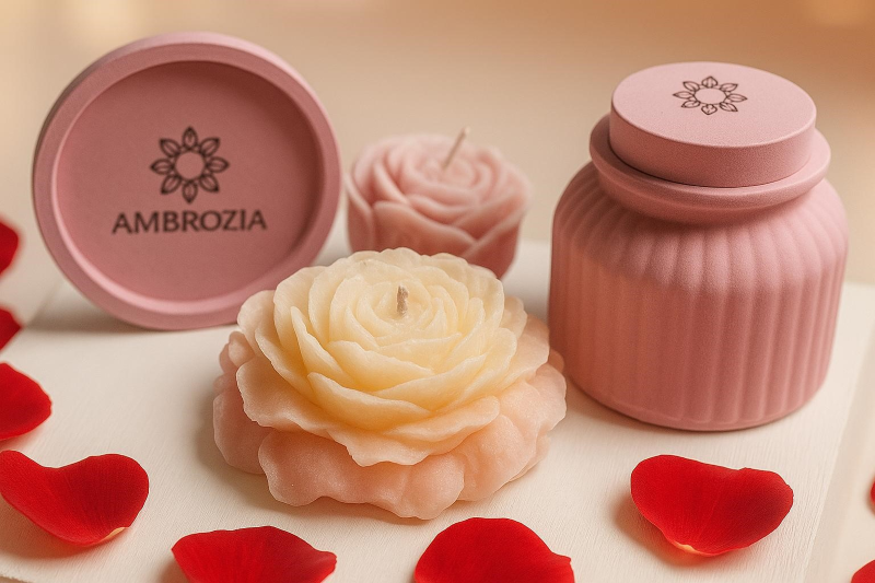 Ambrozia Aromatic candle gift set