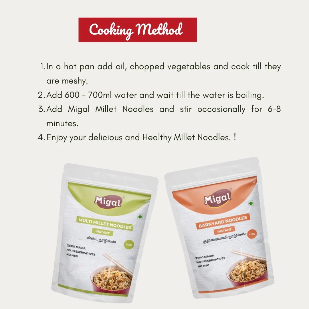 Millet Instant Noodles Combo